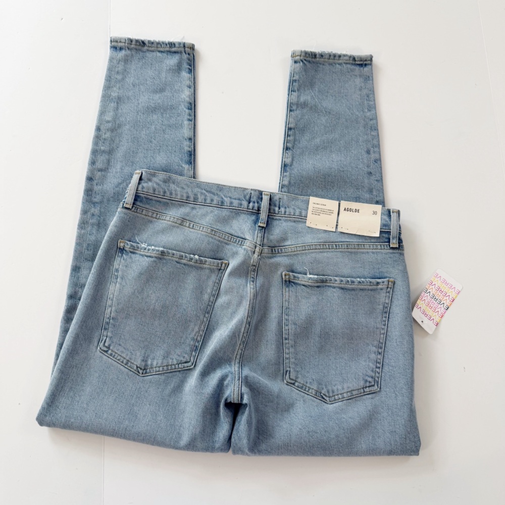 Agolde Evereve Jeans Womens 30 Sophie Skinny Shrine Distressed Wash New - Picture 10 of 11